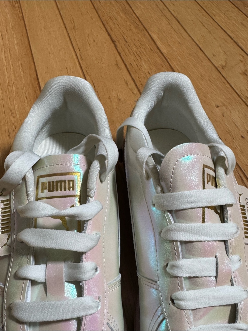 Puma Iridescent Lace-Up Sneakers - Picture 13 of 16
